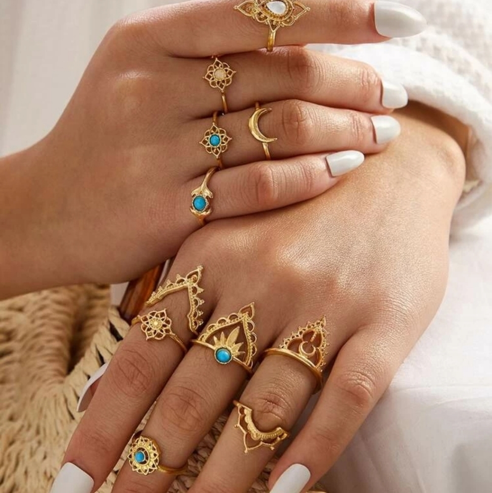 2/$25  Gold rings